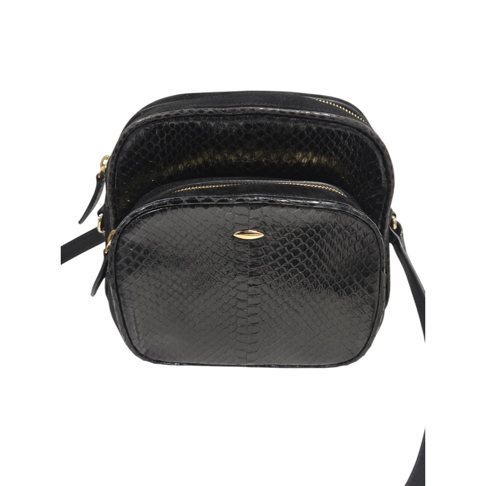 Versace - f.e.v By Francesca Versace Made in Italy Snake Skin Cross Body Bag